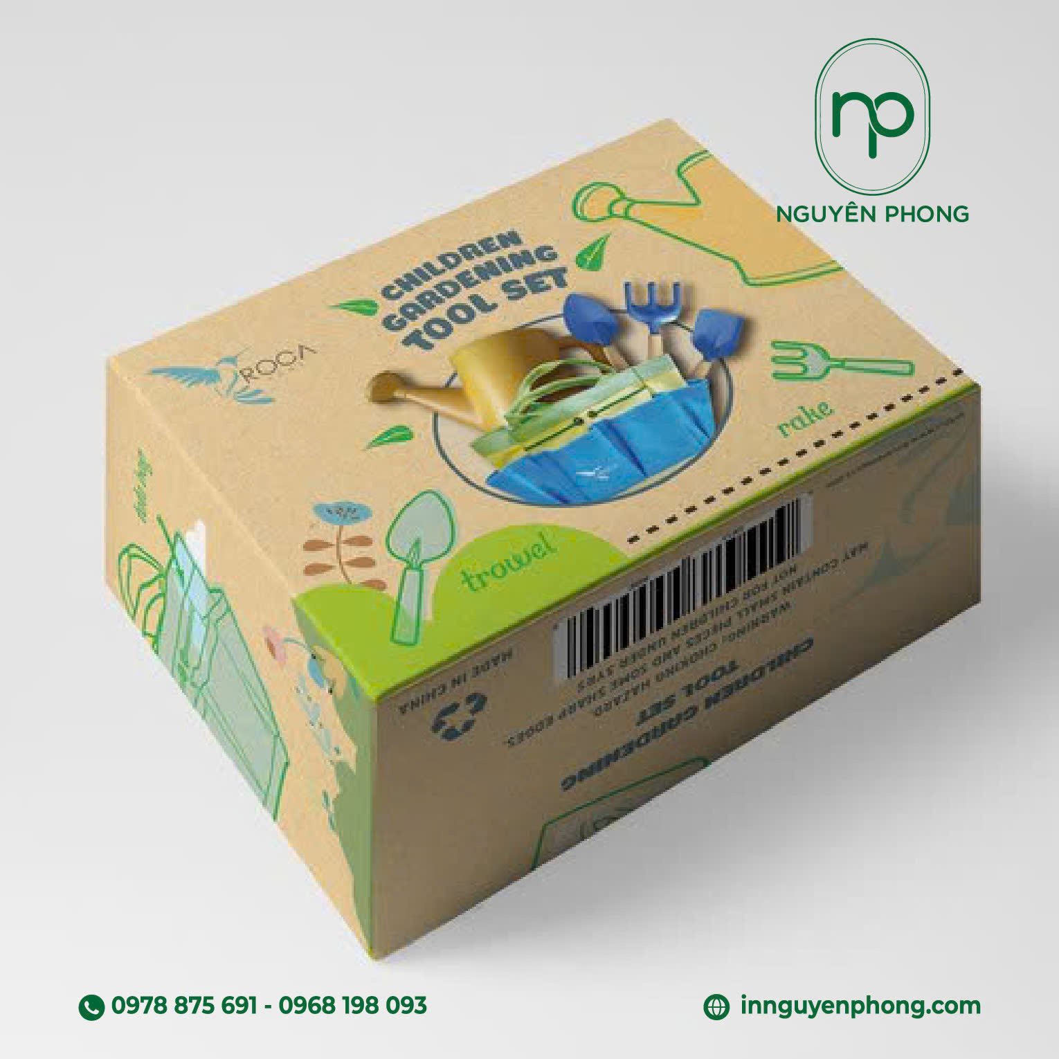 In hộp cartoon đựng dồ chơi bảo vệ sản phẩm